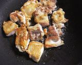 鶏肉と夏野菜のソテー マヨゴマ醤油味作り方5写真