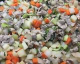 どっさり野菜と豚肉の味噌ポン酢炒め作り方4写真