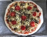 米粉パンミックスでピザ（グルテンフリー）作り方7写真
