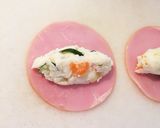 簡単に美味しい☆ポテトサラダのハム巻き作り方2写真