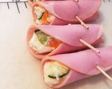 簡単に美味しい☆ポテトサラダのハム巻き作り方6写真