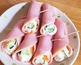 簡単に美味しい☆ポテトサラダのハム巻き作り方7写真