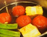食欲不振に汁ごと食べる冷たいトマトおでん作り方7写真