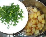 揚げじゃがいもの肉じゃが♪簡単基本煮物作り方8写真