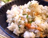 混ぜるだけ！さっぱり✿梅しらす大葉ごはん作り方2写真