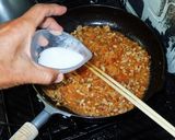 麻婆春雨ならぬ麻婆ソーメンかぼちゃ作り方11写真