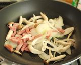 ランチにピッタリ☆うどんカルボナーラ作り方2写真