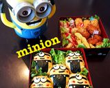 ミニオンキャラ弁♡作り方6写真