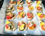 夏野菜のタルティーヌ作り方3写真