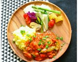 殻つき海老とししとうのトマトカレー♪作り方13写真