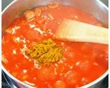 殻つき海老とししとうのトマトカレー♪作り方10写真
