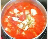 殻つき海老とししとうのトマトカレー♪作り方9写真