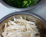 ドレッシングで鶏そぼろ素麺チャンプルー作り方2写真