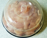 鍋も計量もナシ❕鶏むね肉ともやしの酒蒸し作り方3写真