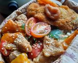 鶏むね肉とパプリカの味噌照り焼き作り方12写真