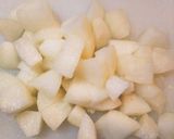 レンジだけで簡単！梨やりんごのコンポート作り方1写真