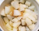 レンジだけで簡単！梨やりんごのコンポート作り方3写真