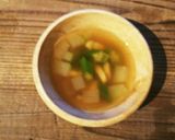 冬瓜とオクラのスープ作り方3写真