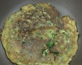 【小麦粉不使用】オクラのお好み焼き作り方7写真