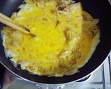 納豆でふんわり♡ｵﾆｵﾝｵﾑﾚﾂ☆ﾟ*作り方3写真