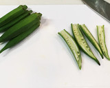 簡単♩オクラのカレー炒め作り方2写真