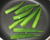 簡単♩オクラのカレー炒め作り方3写真