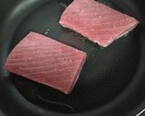 炙りマグロとたっぷり野菜のサラダ作り方4写真