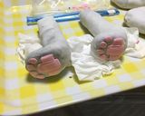 洋菓子細工☆にゃんこの足ケーキ作り方16写真