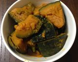 しっかり味のかぼちゃの煮物作り方4写真