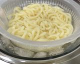夏にオススメ！豚しゃぶサラダうどん★作り方2写真