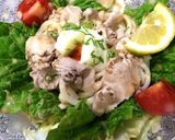 夏にオススメ！豚しゃぶサラダうどん★作り方7写真