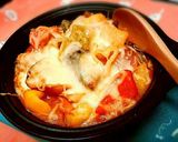 鶏と夏野菜のトマトグラタン作り方10写真