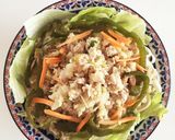 あまった餃子の具で簡単アレンジ☆肉うどん作り方3写真