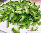 ❁かぼちゃリメイク❁ゴーヤかぼちゃサラダ作り方2写真