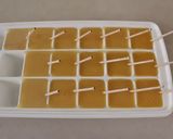 夏休みおやつ♪甘酒みかんジュースでアイス作り方3写真