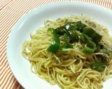 カリカリじゃことピーマンの♡醤油焼きそば作り方5写真