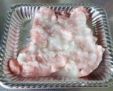 豚モモ肉のオニオンソ−スかけ作り方2写真