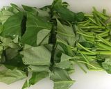 空芯菜のバタポン炒め 超簡単！ 美味しい作り方1写真