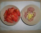 ご飯が止まりませんﾌﾞｰ豚肉とトマト炒め作り方1写真