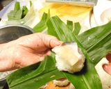 しめ鯖とスモークサーモンで茗荷寿司作り方8写真