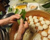 しめ鯖とスモークサーモンで茗荷寿司作り方9写真