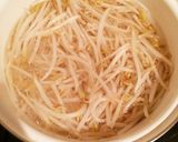 【簡単】もやしのナムル【ズボラ料理】作り方1写真