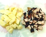 干し椎茸で！きのこポタージュスープ作り方3写真