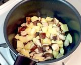 干し椎茸で！きのこポタージュスープ作り方6写真