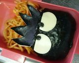 キャラ弁『バッドばつ丸　サンリオ』作り方4写真
