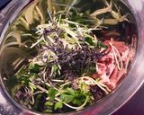 健康志向に☆荏胡麻油使用サラダ(つまみ)作り方1写真