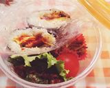 うなぎの蒲焼きで？！韓国風おにぎらず！！作り方6写真
