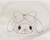 大きなリボンのマイメロちゃん♡キャラ弁作り方1写真