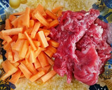 ＊とろろ昆布&牛肉の炊き込みご飯＊作り方2写真