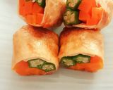 お弁当にも！野菜のあげ巻き作り方9写真